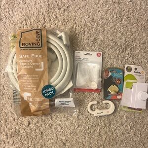 Babyproofing Lot - Furniture &‎ Corner Cushions, Outlet Covers, Door Locks, Etc…